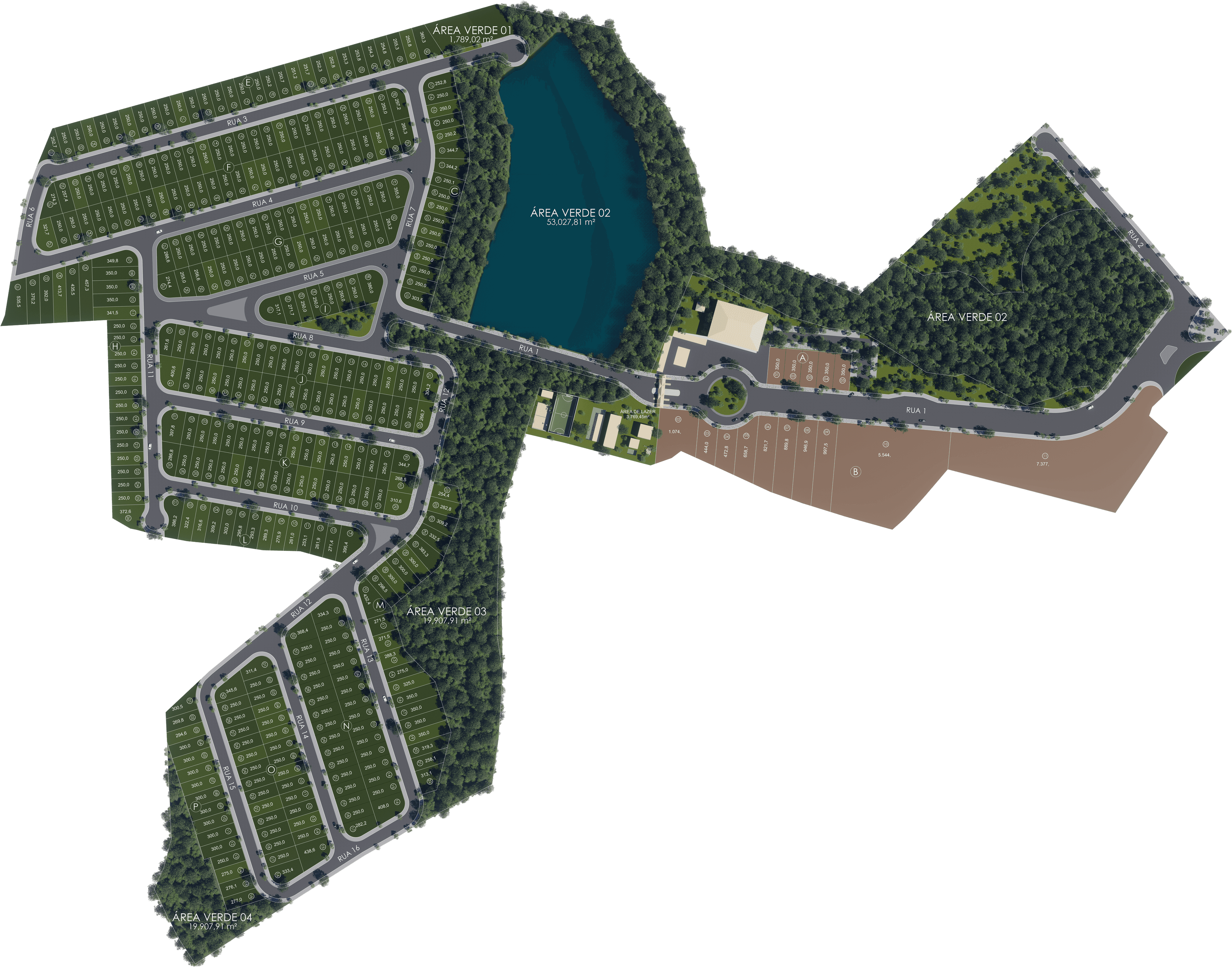 Jardim Hípica — implantação